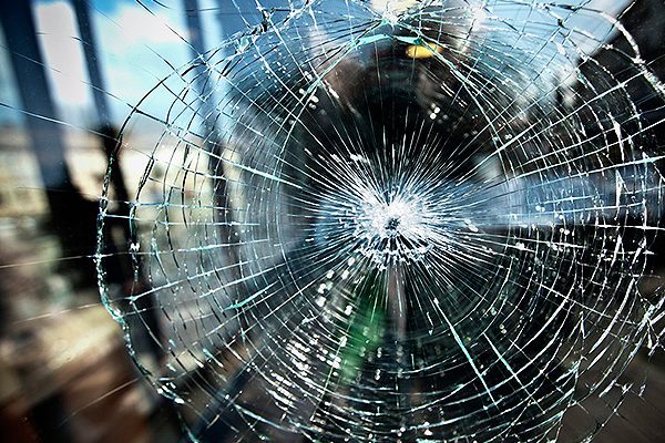 broken glass